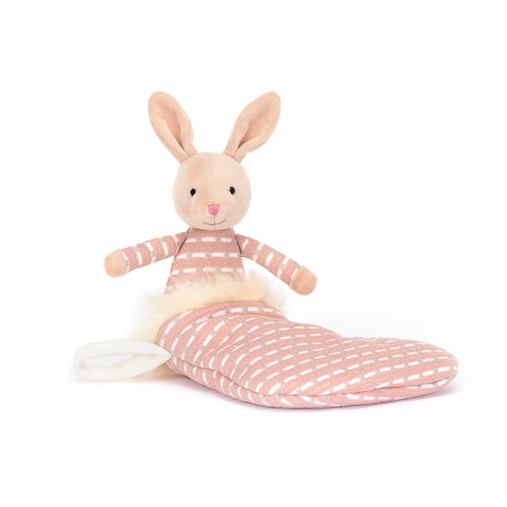JellyCat Shimmer Bunny Stocking
