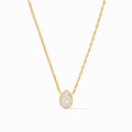Luna Teardrop Delicate Necklace
