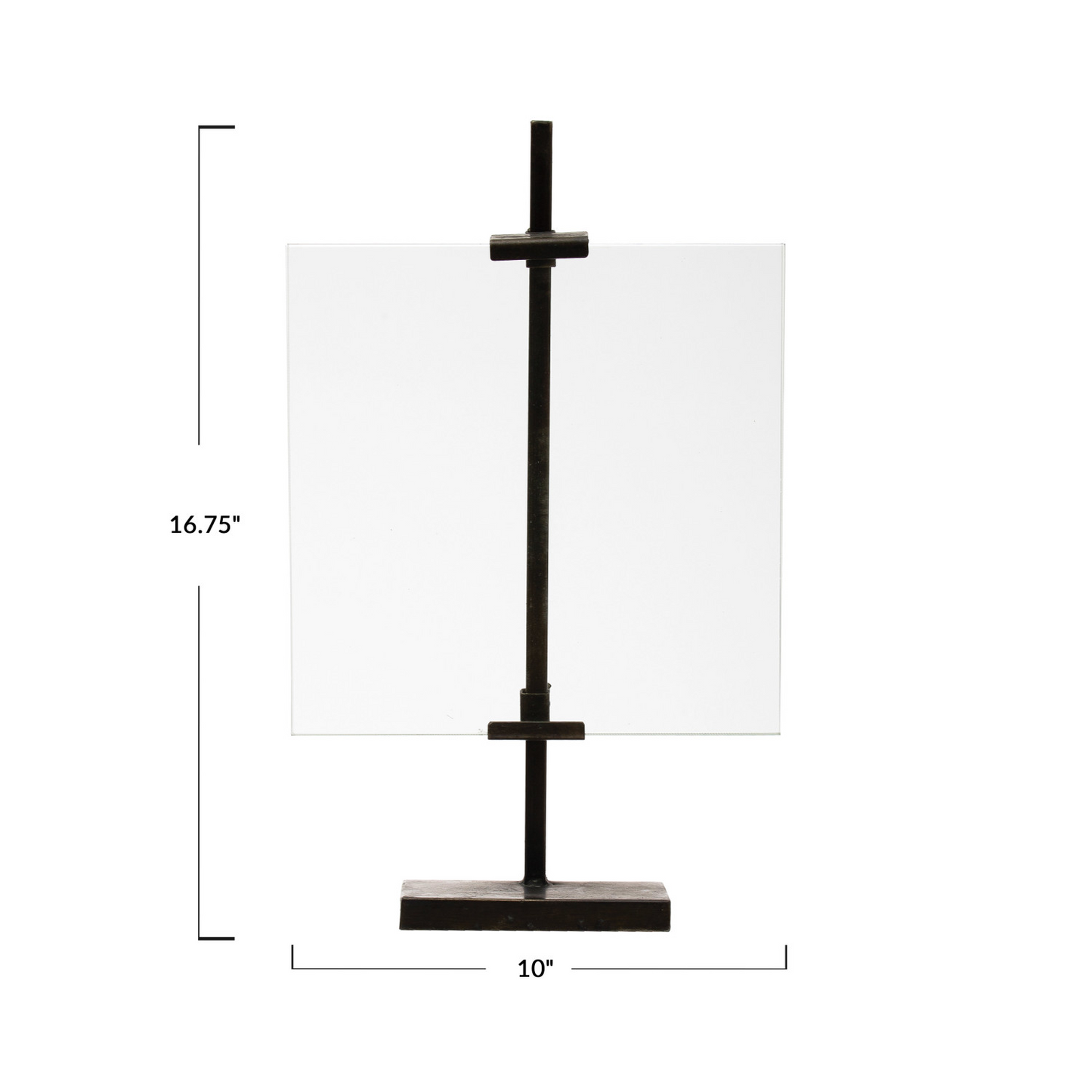 Floating Photo Frame with Metal Stand