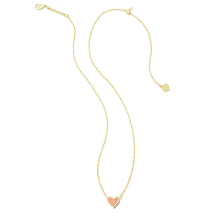 Kendra Scott  Framed Ari Heart Short Pendant Necklace