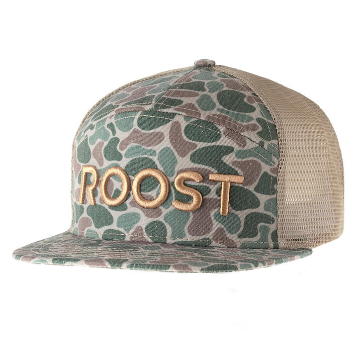 Roost Panel Camo Hat
