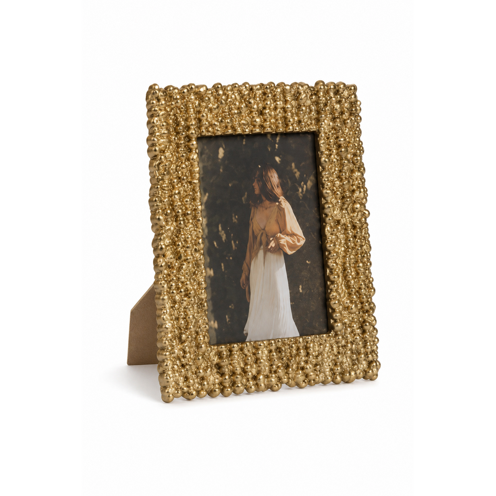 Gilded Pebble Picture Frame
