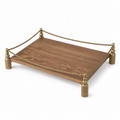 Palais Tassel Wood Decorative Tray