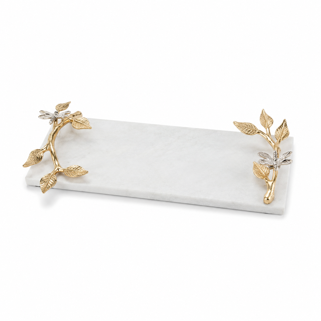 Aurelia Dragonfly Marble Tray