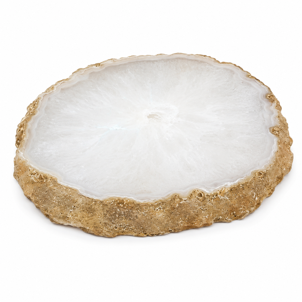 Serena Natural Agate Serving Plate