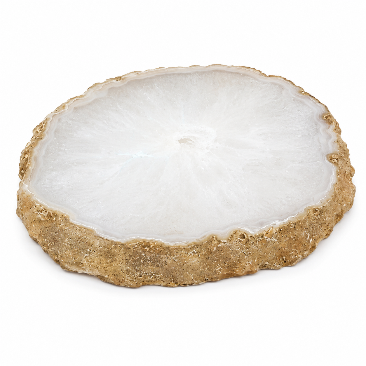 Serena Natural Agate Serving Plate