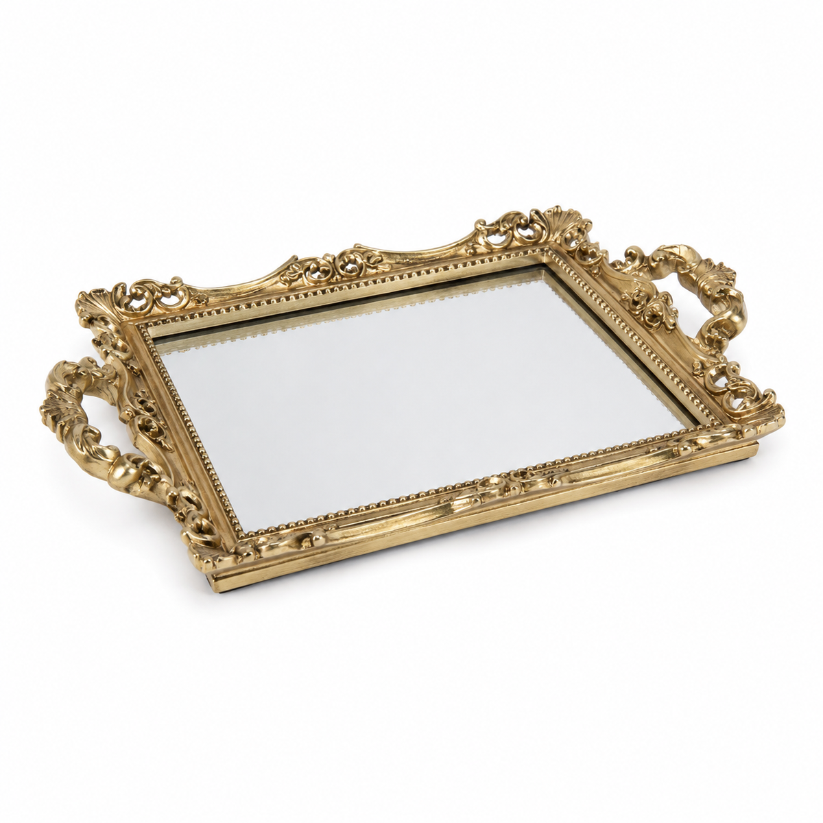 Regency Gold Mirrored Tray