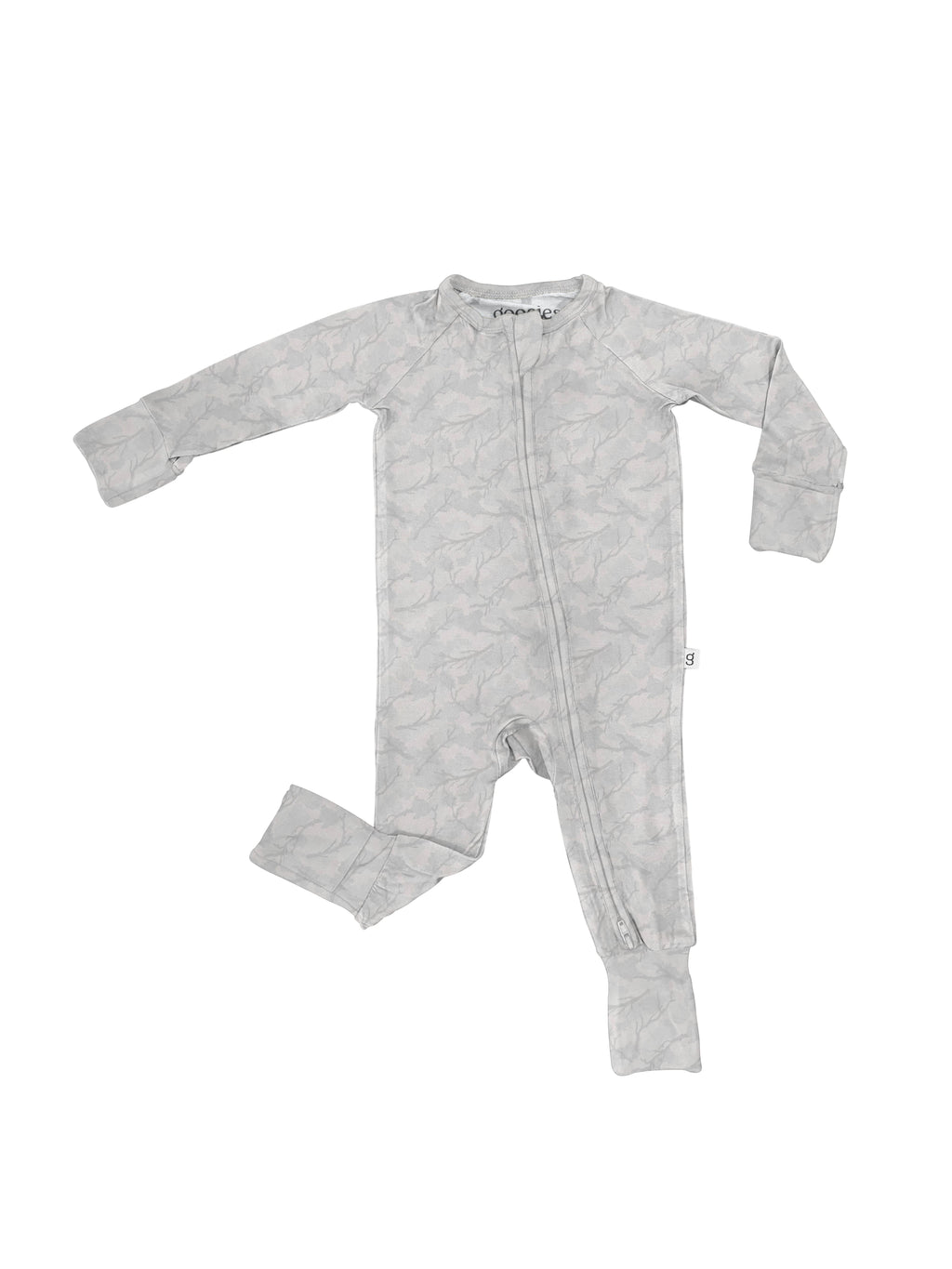 Convertible Zip Pajamas, Driftwood Camo