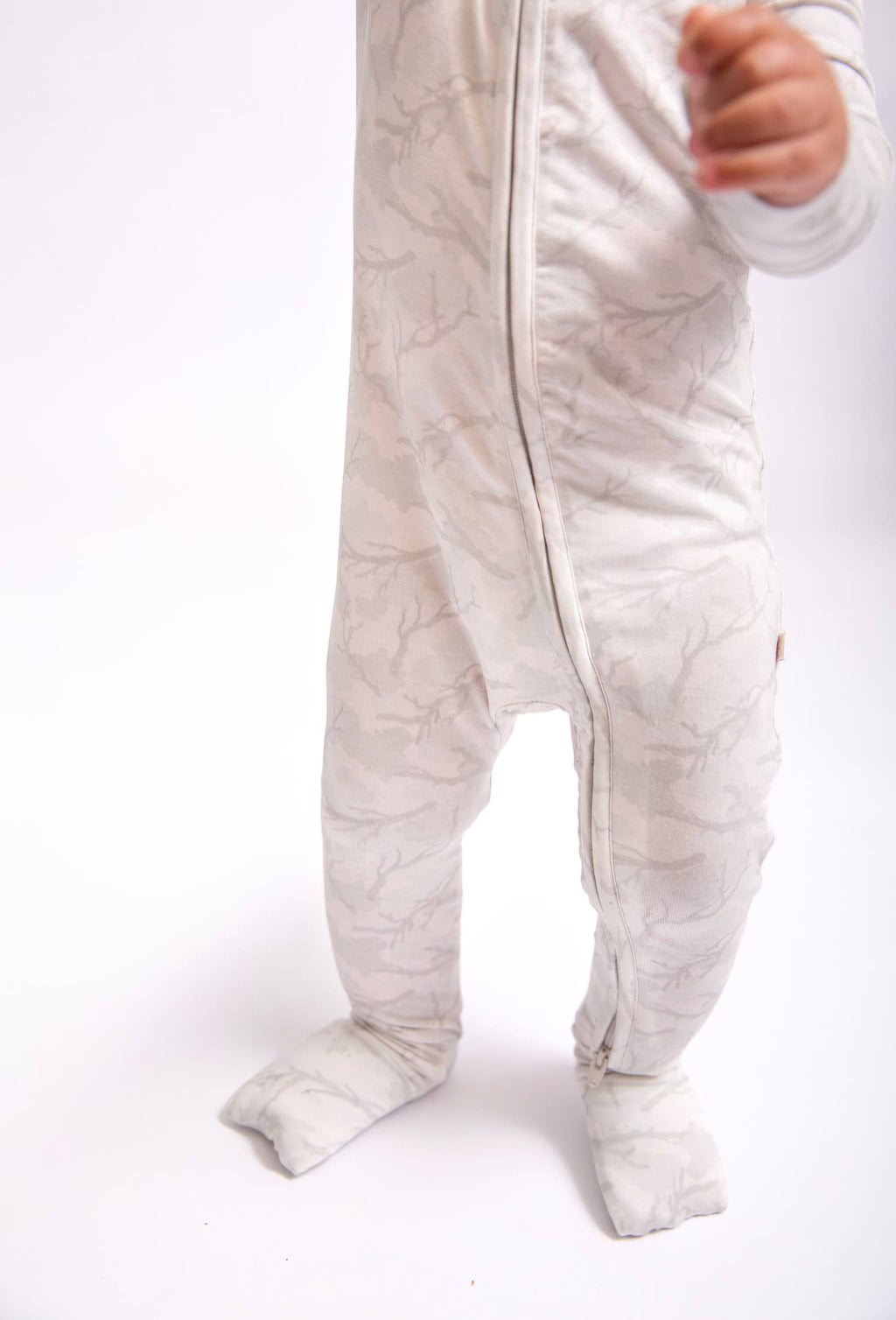 Convertible Zip Pajamas, Driftwood Camo