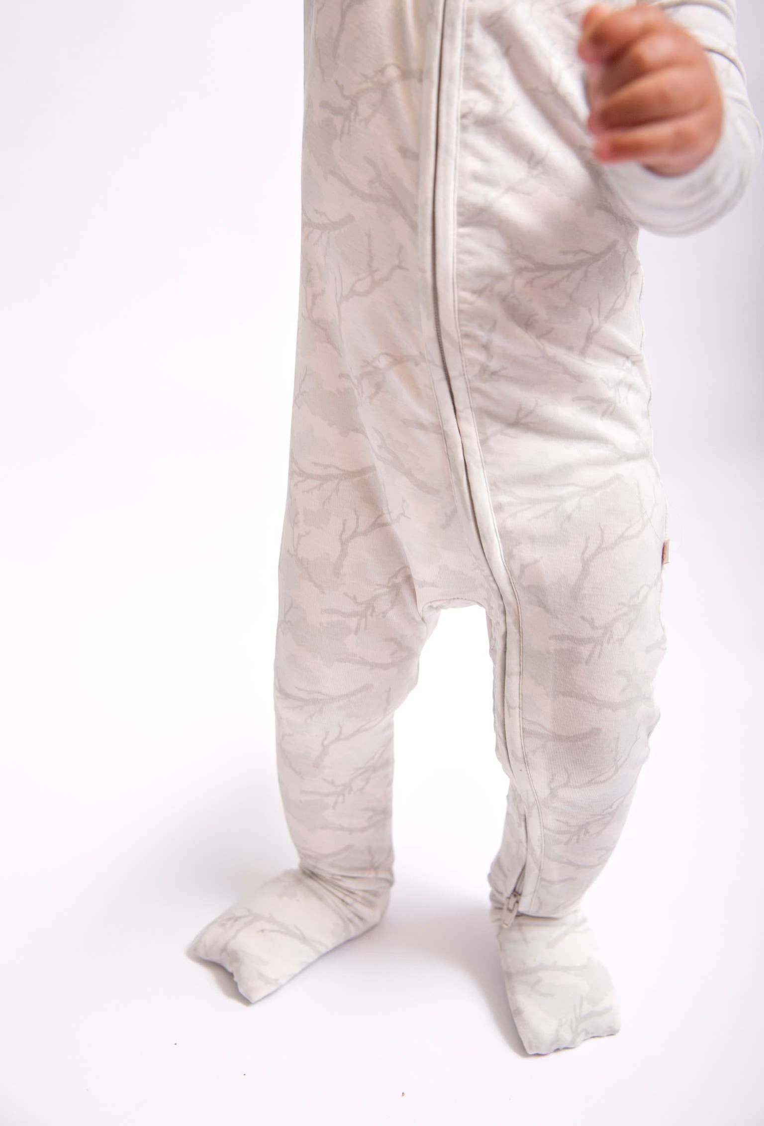 Convertible Zip Pajamas, Driftwood Camo