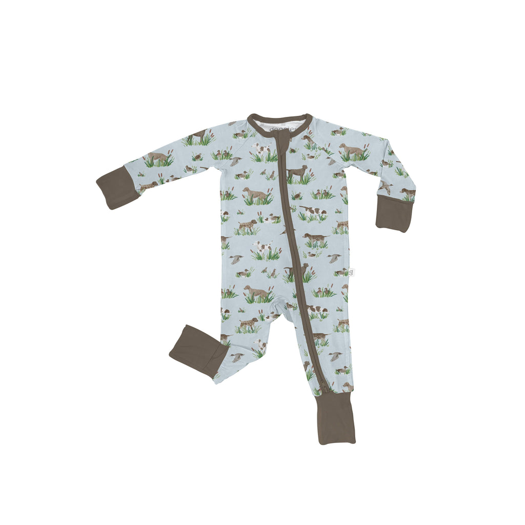 Convertible Zip Pajamas, Delta Dogs