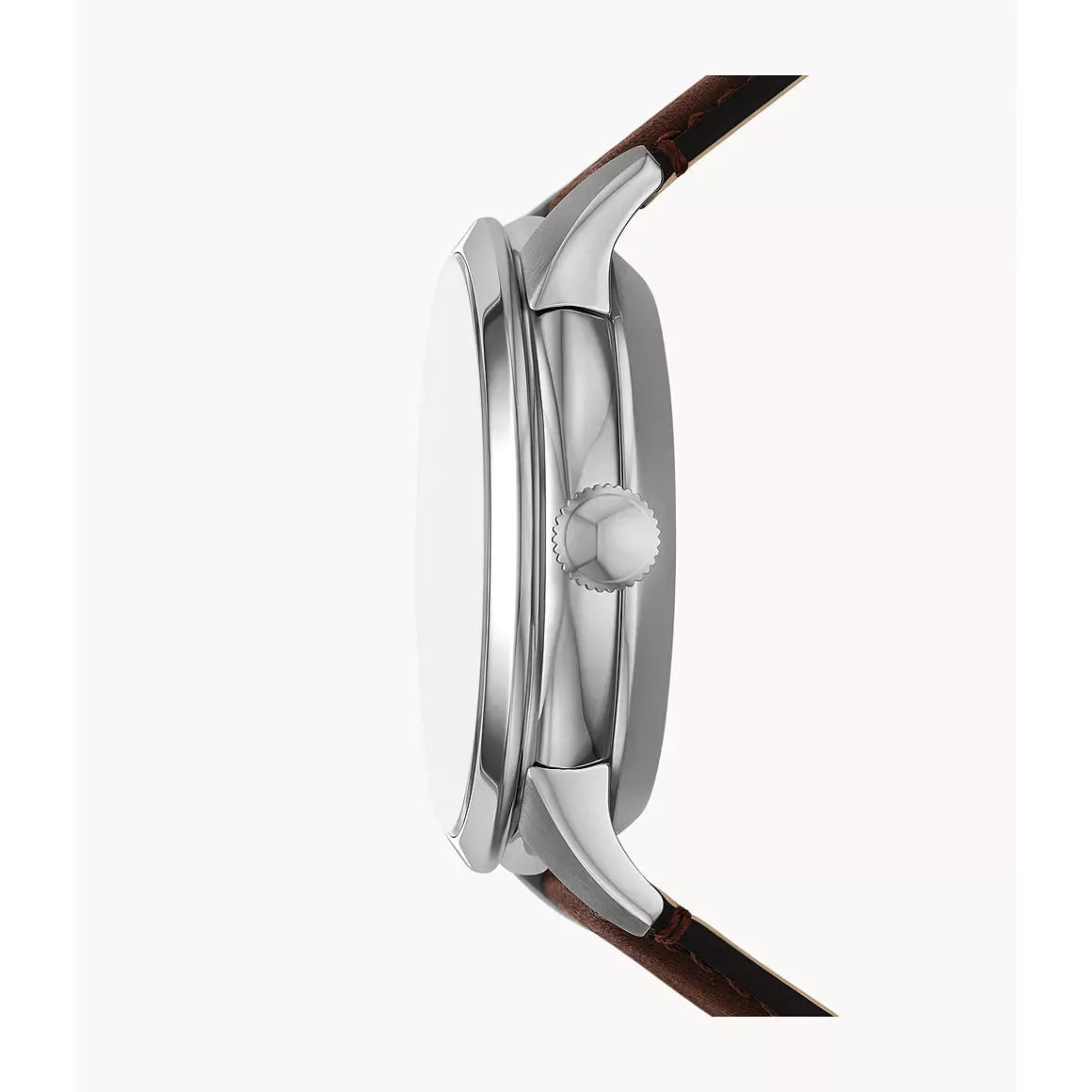 FOSSIL Men's Townsman Automatic Brown Leather Watch