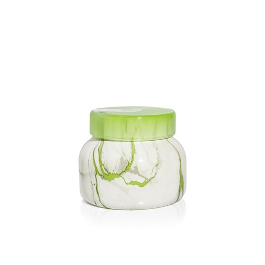 Honeydew Crush Modern Marble Petite Jar Candle, 8oz
