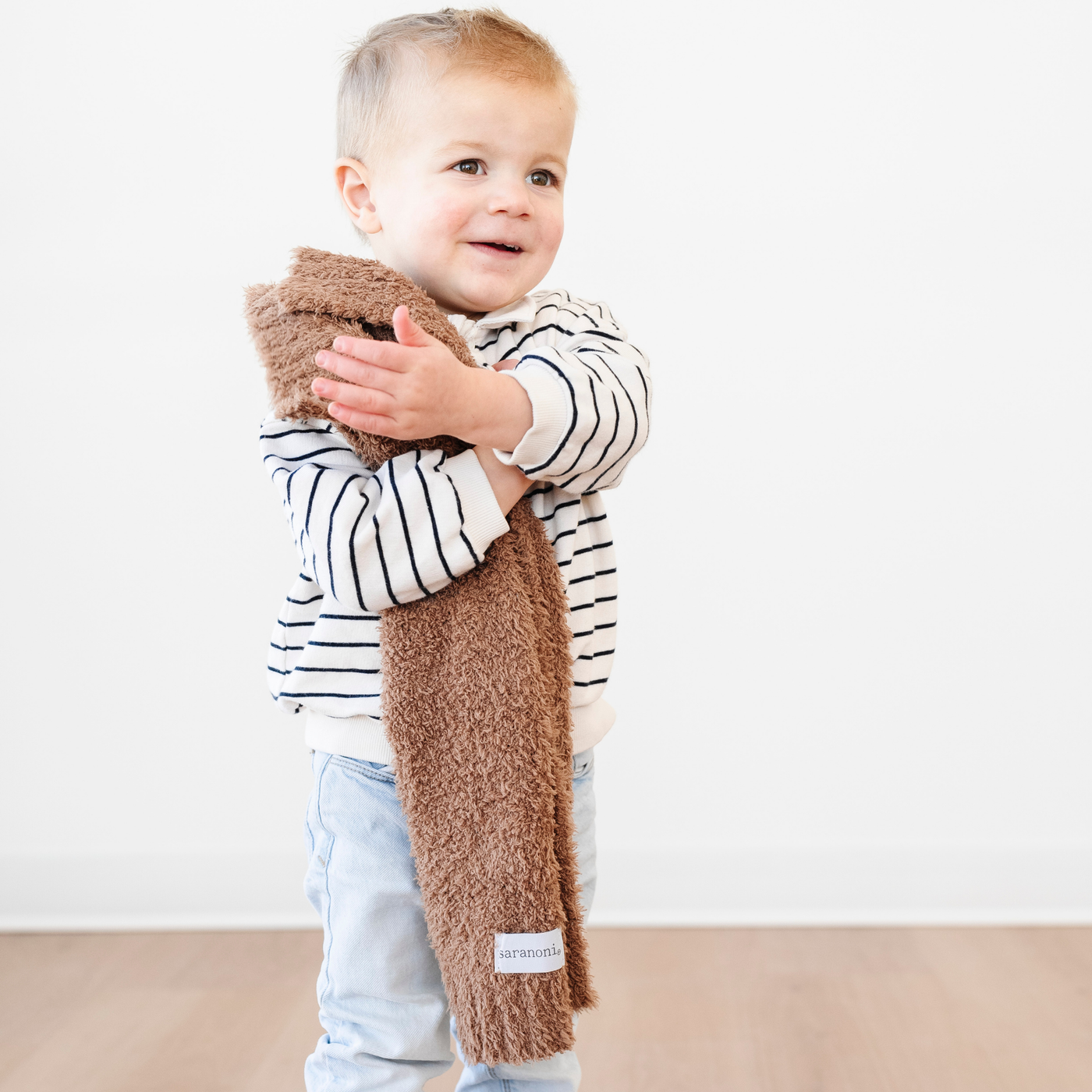 Bamboni Mini Blanket, Pecan |  Baby Shower Madi Burns