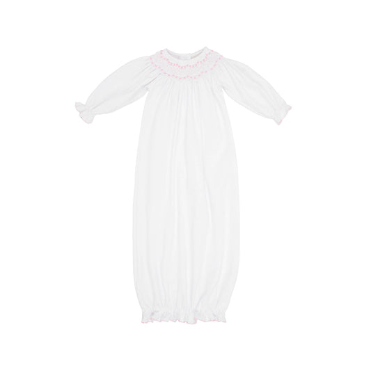 Sweetly Smocked Greeting Gown