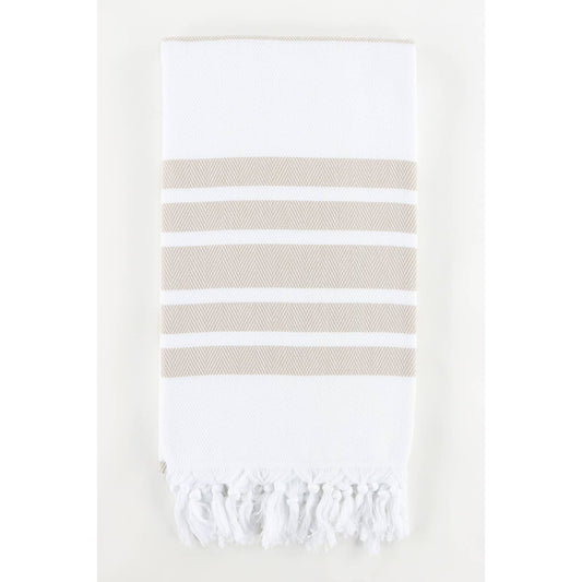 Premium Turkish Herringbone Pattern Towel