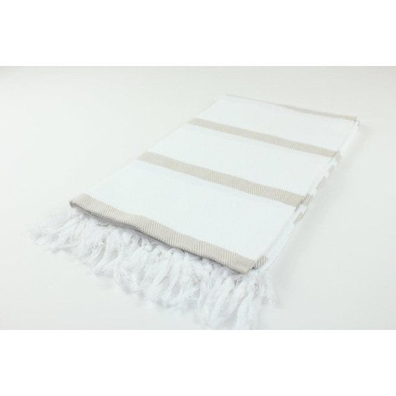 Premium Turkish Herringbone Pattern Towel