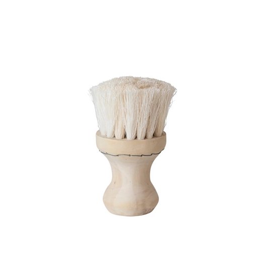 White Sandalwood & Tampico Brush w/ Handle