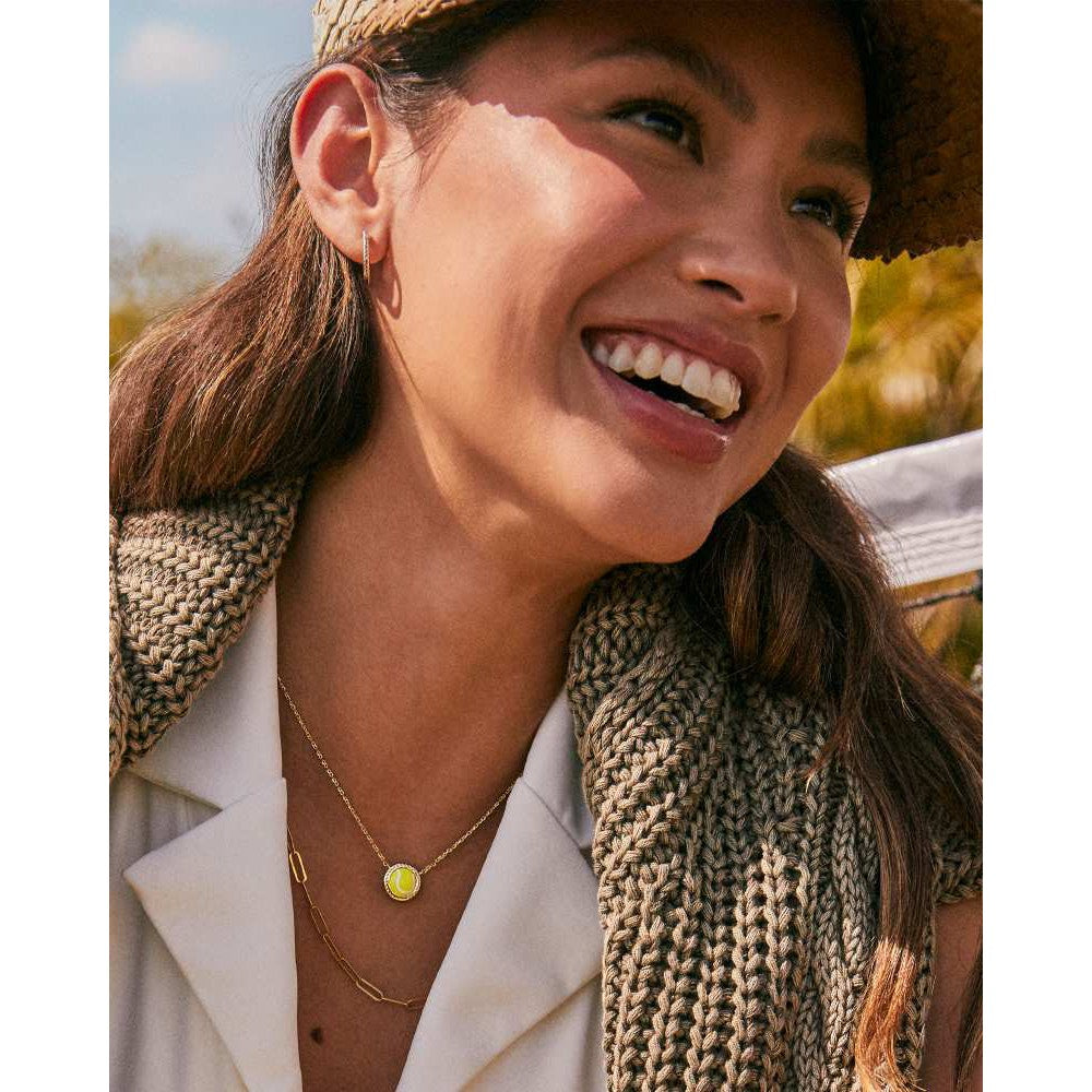 Tennis Short Pendant Necklace