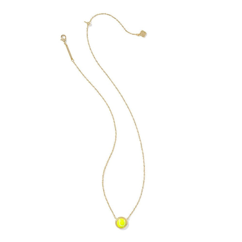 Tennis Short Pendant Necklace
