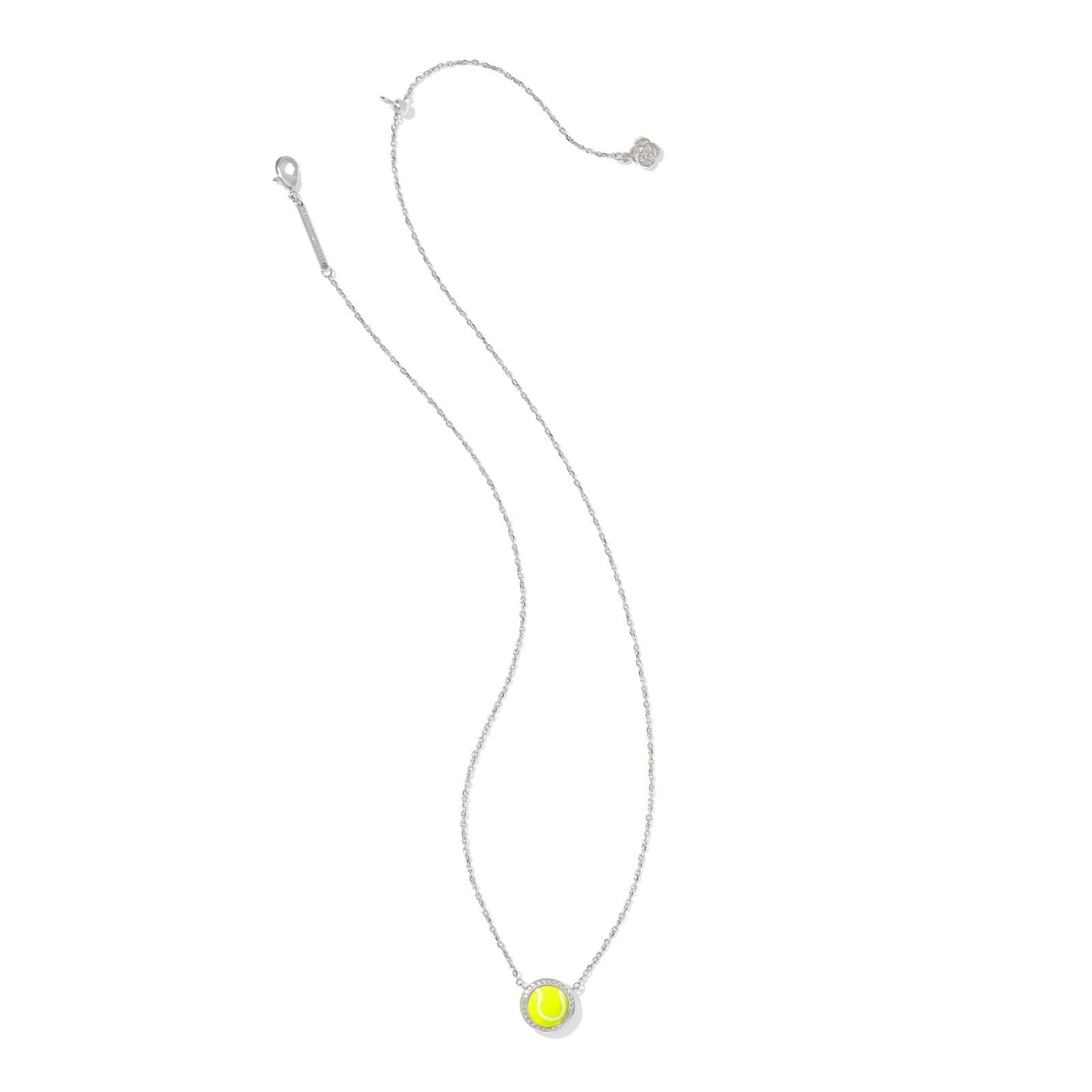 Tennis Short Pendant Necklace