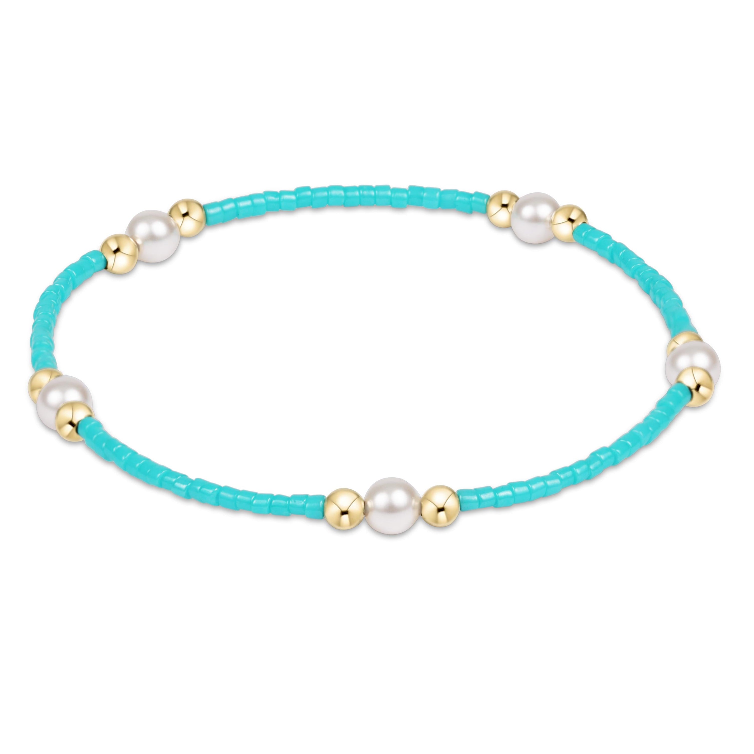 enewton hope purpose pearl - turquoise