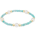 enewton purpose pearl 6mm gem bracelet - amazonite