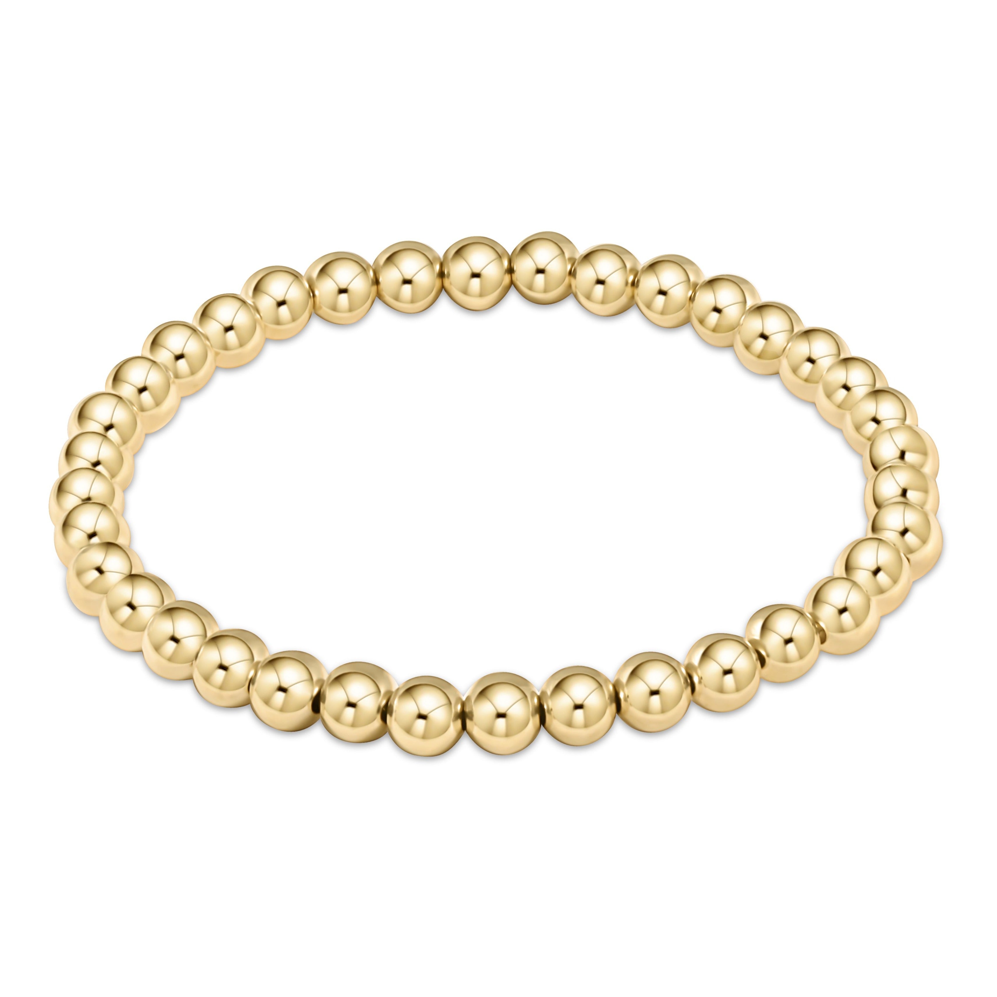 enewton classic gold 5mm bead bracelet