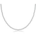 17in choker classic sterling 3mm bead