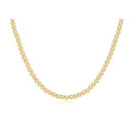 enewton 17in choker classic gold, 4mm bead