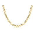 enewton   17in choker classic gold, 6mm Bead