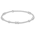 enewton Standard  hope unwritten 5mm bead bracelet, sterling