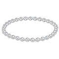 extends classic grateful pattern 4mm beaded bracelet