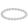 grateful sterling 5mm bead bracelet