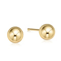 enewton enewton extends, classic gold 4mm bead bracelet