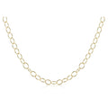 17in choker enchant chain - gold