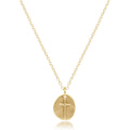 enewton 16in necklace gold, inspire small gold charm