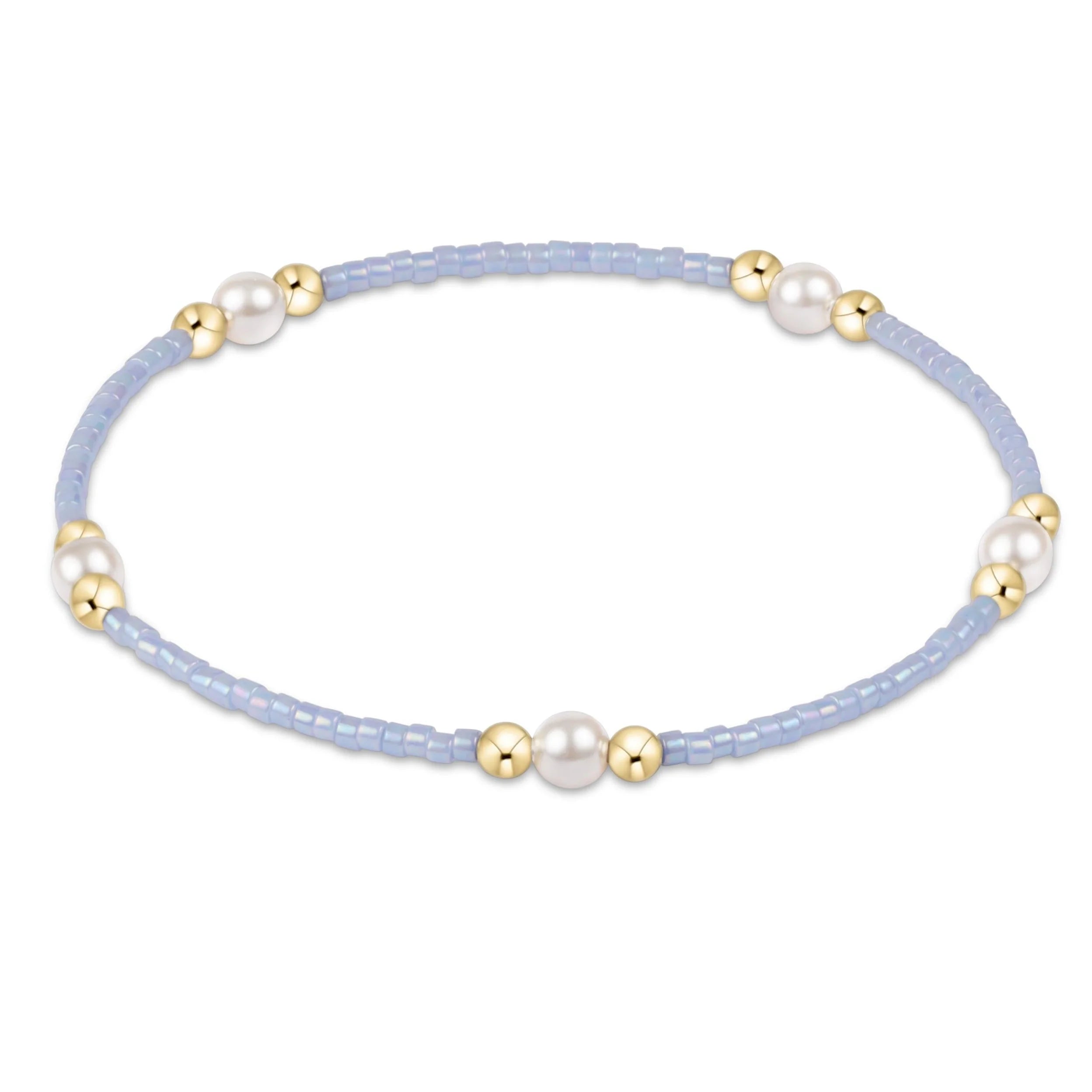 enewton hope purpose pearl bracelet - ocean mist