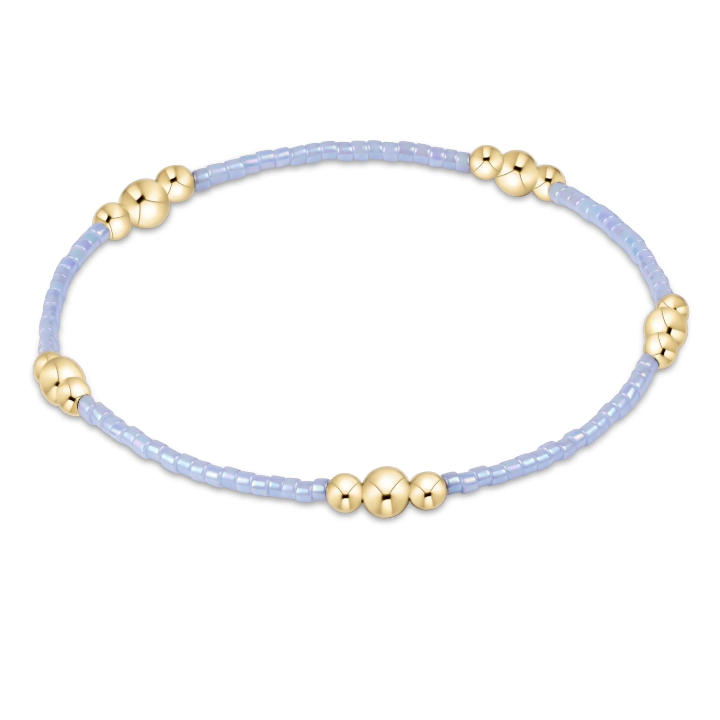 enewton hope purpose gold bracelet - ocean mist