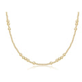 enewton 17" choker hope unwritten, gold