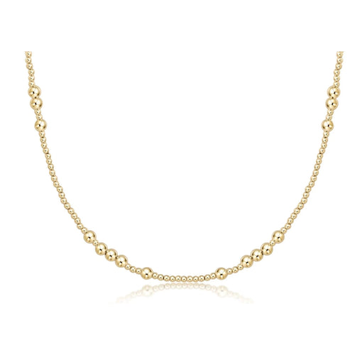 enewton 17in choker hope unwritten, gold