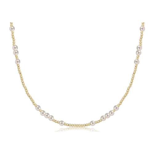 enewton choker hope unwritten, pearl