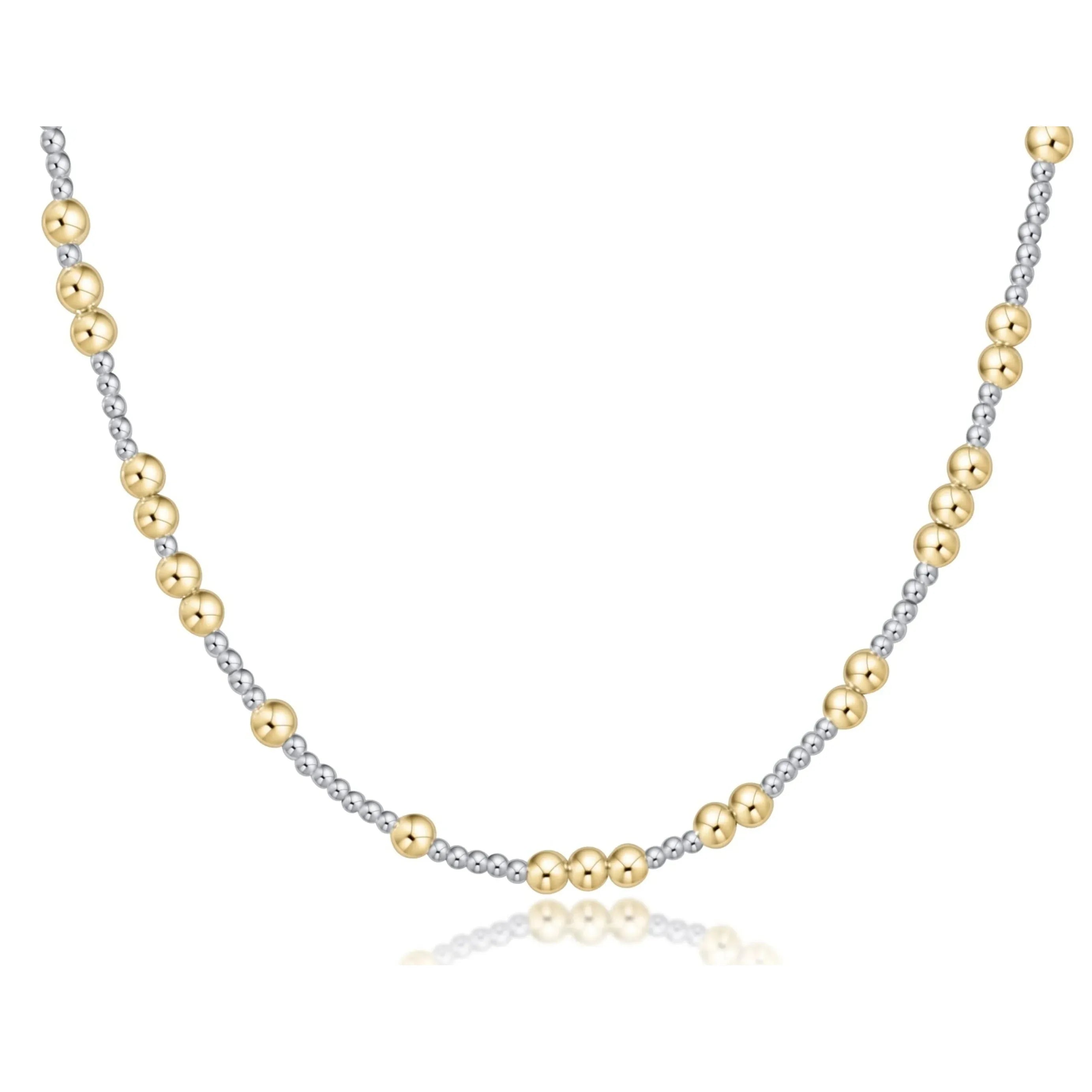 enewton 15"  choker hope unwritten 4mm, mixed metal