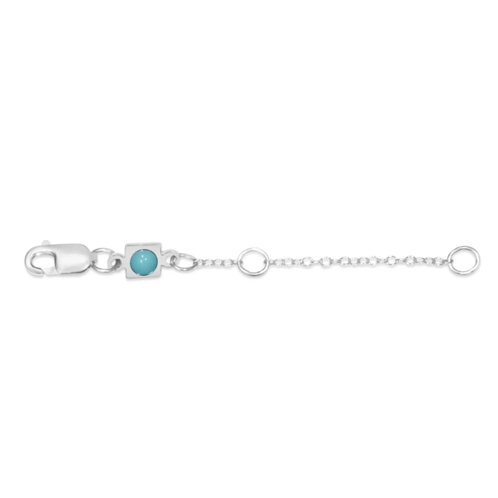 2in necklace extender - sterling