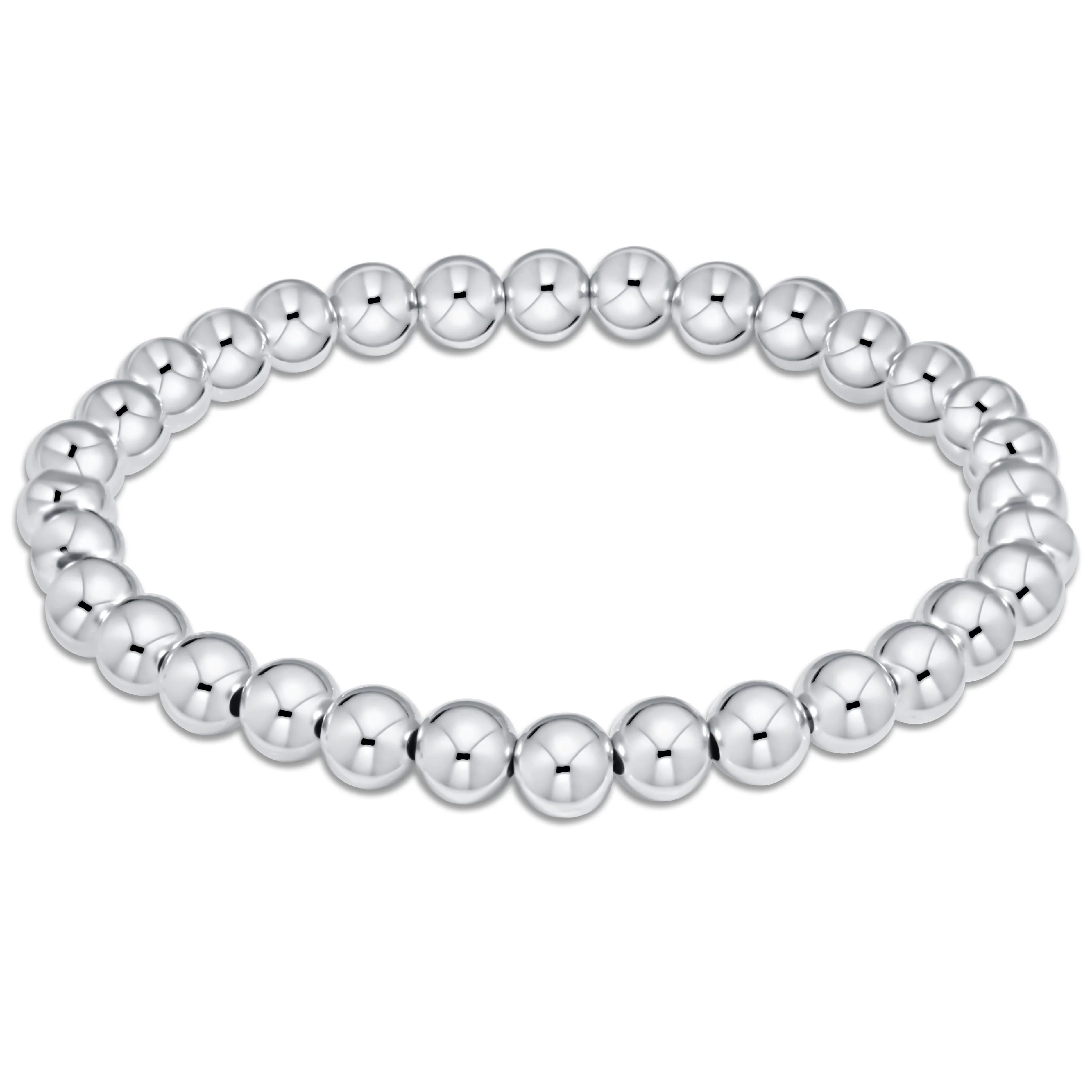 extends classic sterling 6mm bead bracel