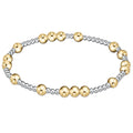 enewton hope unwritten 5mm bead bracelet, mixed metal