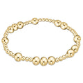 enewton hope unwritten 6mm bead bracelet, gold