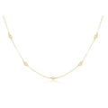 enewton 17in  choker simplicity chain gold, classic 4mm gold