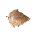 Enameled Aluminum Leaf Shaped Dish