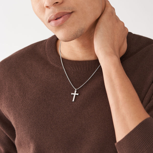 Ellis Meaningful Moments Stainless Steel Pendant Necklace